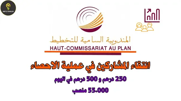 التسجيل للمشاركة في عملية الإحصاء العام للسكان و السكنى لسنة 2024.